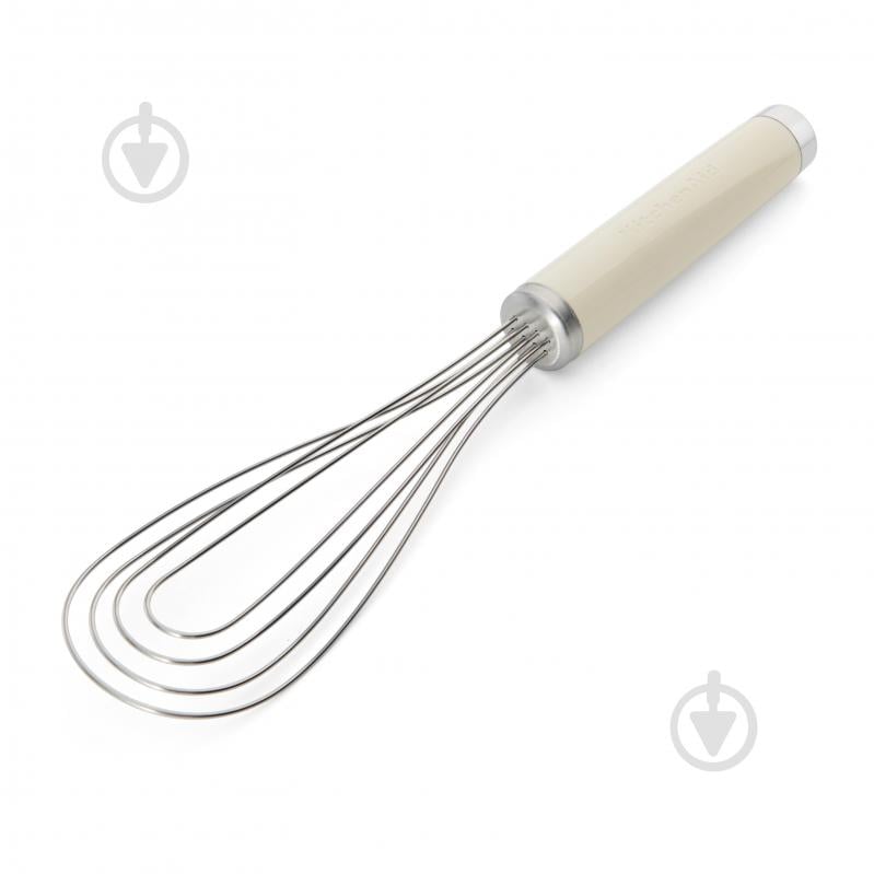 Венчик KitchenAid Coreline, 29,3 см, кремовый (KAG062OHACE) - фото 1 Венчик KitchenAid Coreline, 29,3 см, кремовый (KAG062OHACE) - фото 1