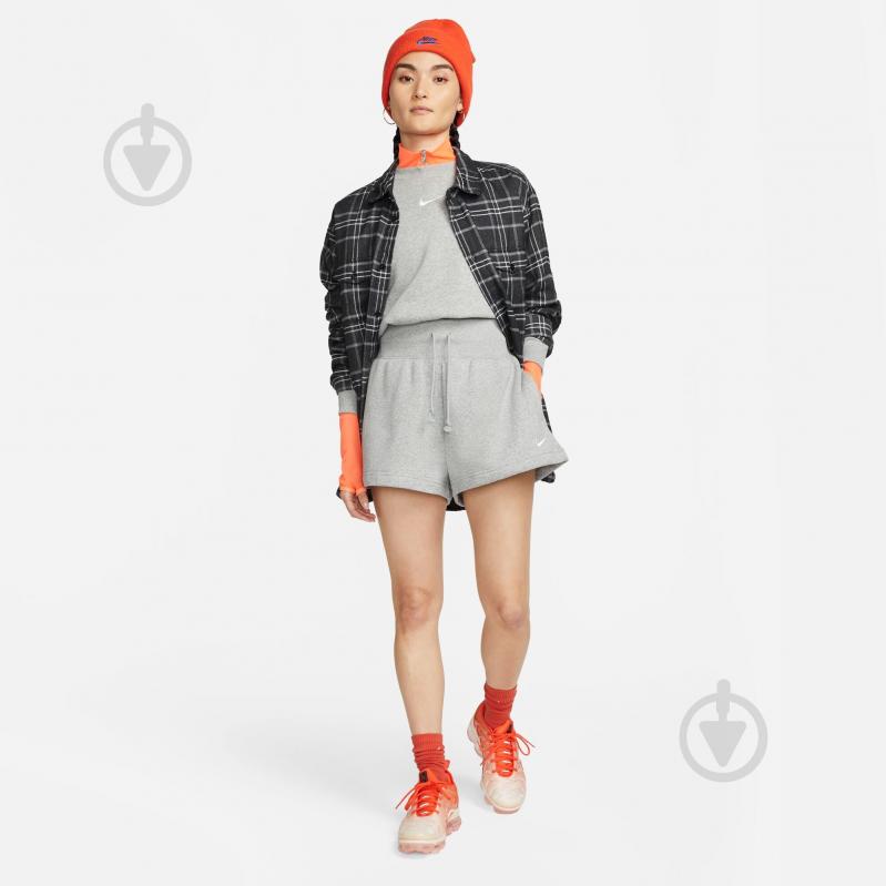 Шорты Nike W NSW PHNX FLC HR SHORT FD1409-063 р. S серый - фото 8 Шорты Nike W NSW PHNX FLC HR SHORT FD1409-063 р. S серый - фото 8