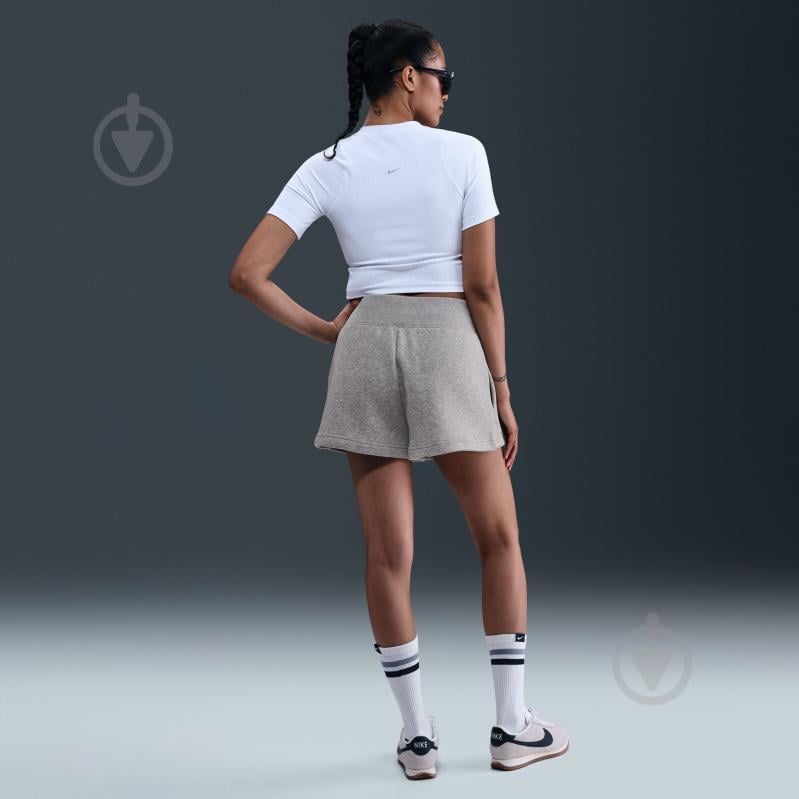 Шорты Nike W NSW PHNX FLC HR SHORT FD1409-063 р. S серый - фото 9 Шорты Nike W NSW PHNX FLC HR SHORT FD1409-063 р. S серый - фото 9