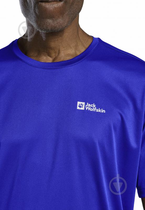 Футболка Jack Wolfskin TECH T M A63293_1002 р.M синий - фото 4
