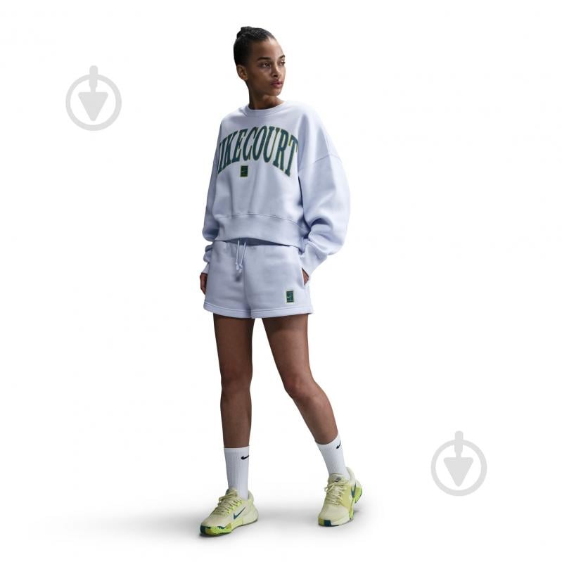 Шорти W NKCT PHNX FLC HR SHORT HRTGE HQ0364-085 р. S блакитний - фото 2