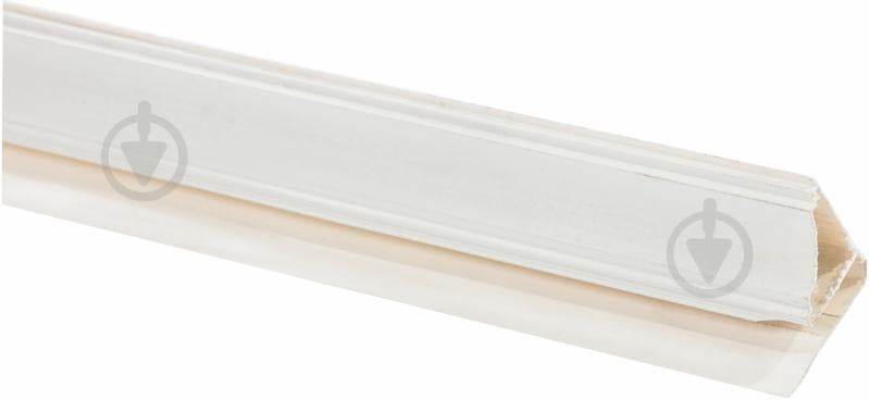 Порожек ПВХ Brilliant® плінтус 3м білий - фото 1