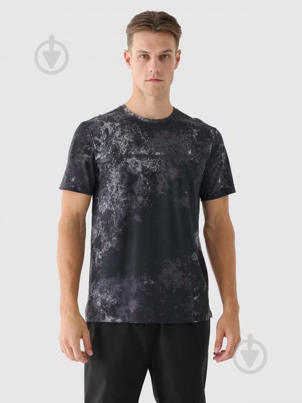 Футболка 4F TSHIRT M2103 4FRSS24TTSHM2103-22A р.M черный - фото 1 Футболка 4F TSHIRT M2103 4FRSS24TTSHM2103-22A р.M черный - фото 1