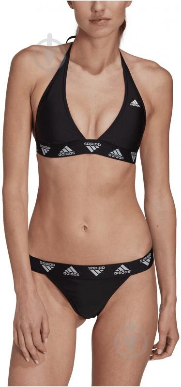 Купальник Adidas Neckholder Bikini HR4396 р.S черный - фото 2