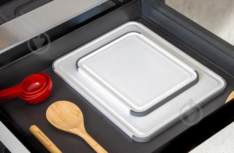 Дошка кухонна KitchenAid Universal, двостороння, 20,3 х 25,3 х 1 см (KEG701NOSMGA) - фото 6