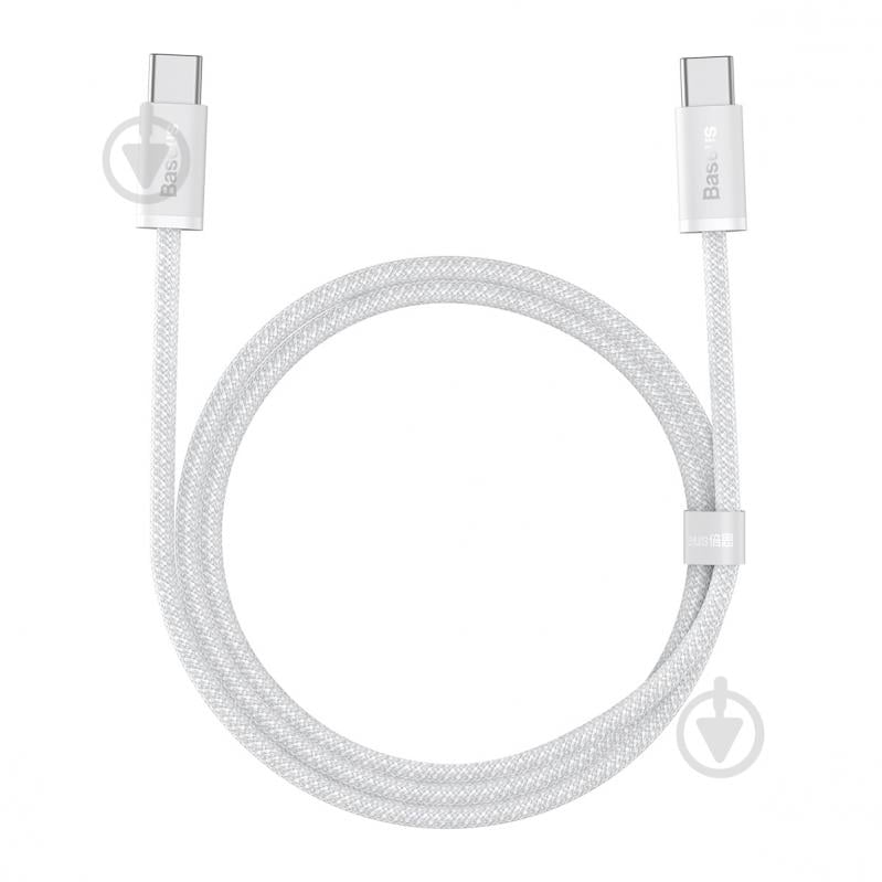 Кабель BASEUS 1 м белый (CALD000202) - фото 1