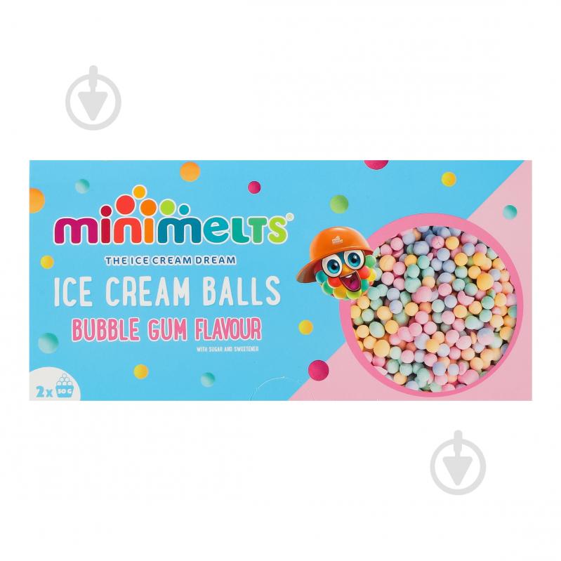 Морозиво Mini Melts Bubble gum 2х50 г - фото 2