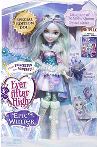 Лялька Ever After High Крістал Вінтер з м/ф «Зачарована зима» DKR67 - фото 6