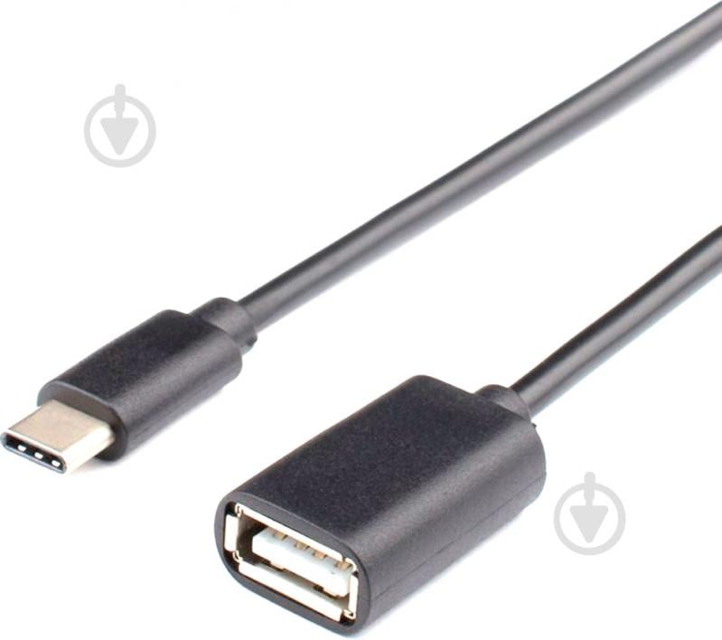 Дата-кабель Atcom OTG USB 2.0 AF - Type-C 0,1 м чорний (14716) - фото 1 Дата-кабель Atcom OTG USB 2.0 AF - Type-C 0,1 м чорний (14716) - фото 1
