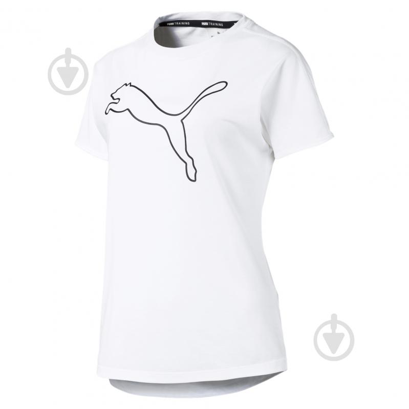 Футболка Puma Cat Tee 51831106 р.L белый - фото 1