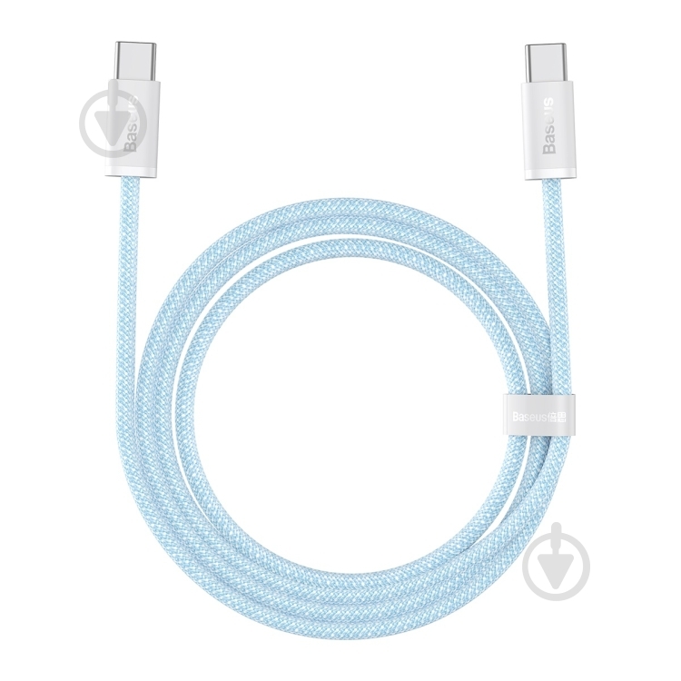 Кабель BASEUS 2 м голубой (CALD000303) - фото 1 Кабель BASEUS 2 м голубой (CALD000303) - фото 1