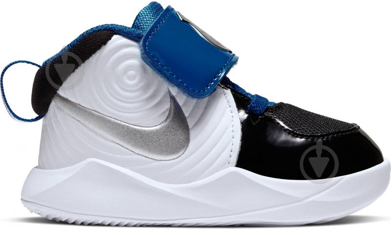 Кроссовки демисезонные Nike TEAM HUSTLE D 9 AUTO TD CK0617-001 р.23,5 черные - фото 1