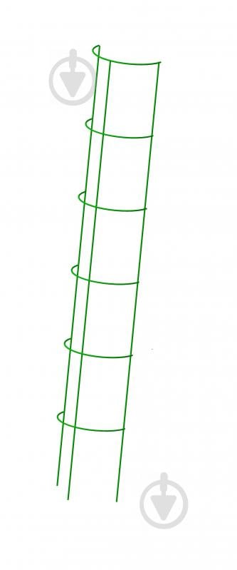 Опора -шпалера Полукруглая для растений 1500мм (зеленая) - фото 1