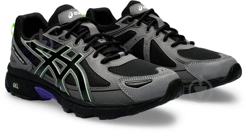 Кросівки чоловічі демісезонні Asics GEL-VENTURE 6 1203A297_021 р.42 чорно-сірі - фото 4