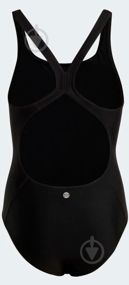 Купальник Adidas Solid Small Log HR7477 р.128 черный - фото 2