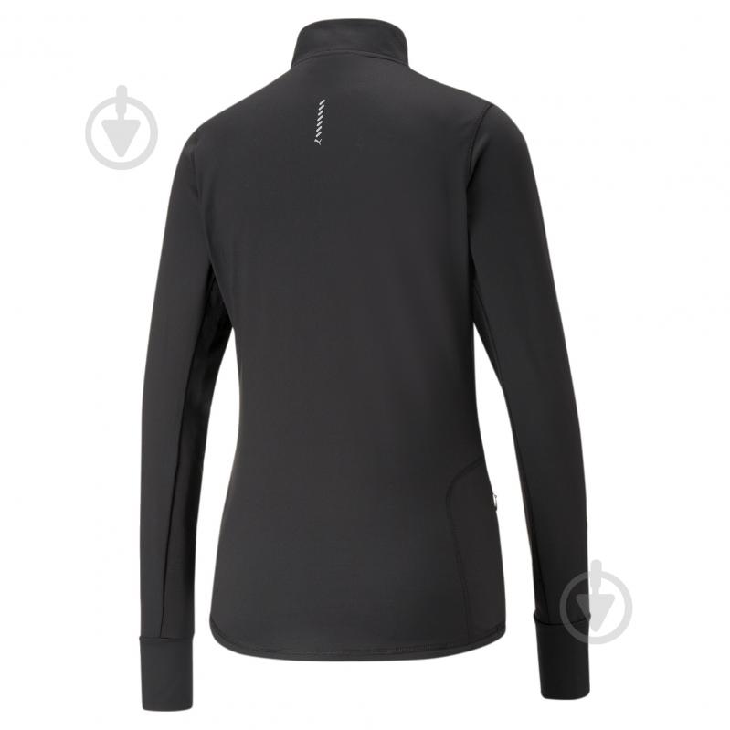 Джемпер Puma RUN FAVORITE 1/4 ZIP W 52317001 р.S черный - фото 2