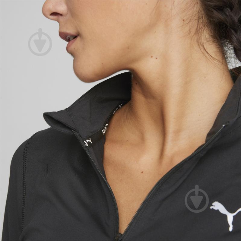 Джемпер Puma RUN FAVORITE 1/4 ZIP W 52317001 р.S черный - фото 5