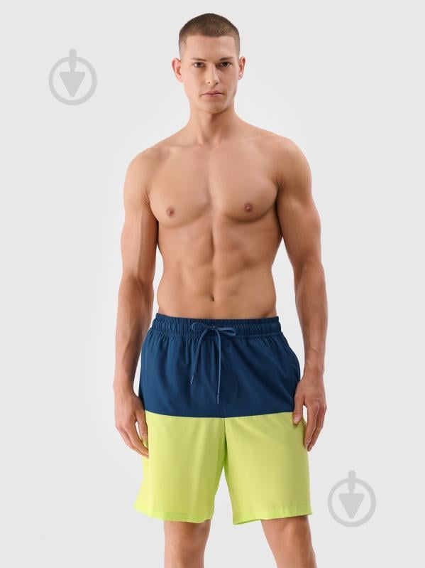 Шорты для плавания 4F BOARD SHORTS M135 4FWSS25UBDSM135-45S р. S желтый - фото 1 Шорты для плавания 4F BOARD SHORTS M135 4FWSS25UBDSM135-45S р. S желтый - фото 1