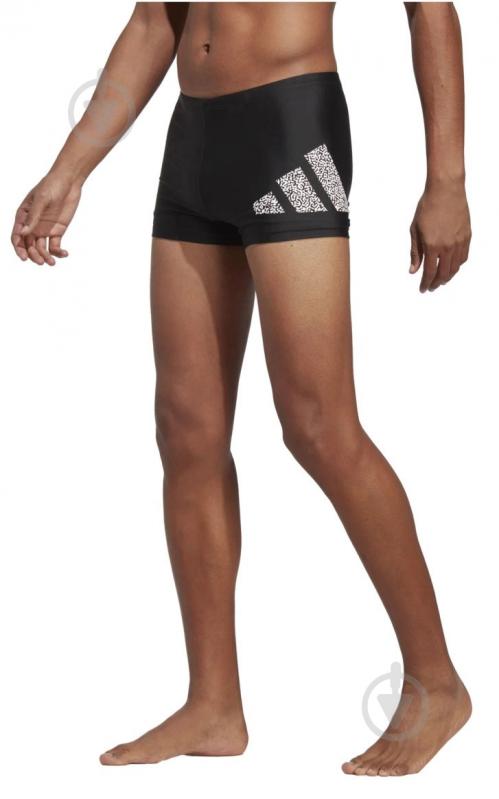 Плавки Adidas Branded Swim Boxers HT2079 р.7 черный - фото 4