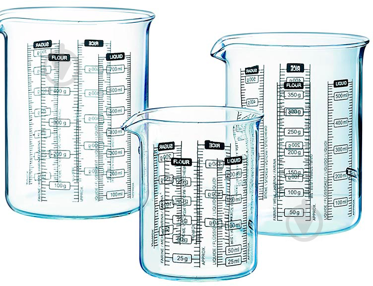 Склянка мірна Kitcken lab 0,5 л (LABBK50) Pyrex - фото 2