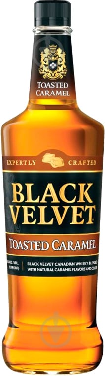 Виски Black Velvet бленд Toasted Caramel 35% 1 л - фото 1