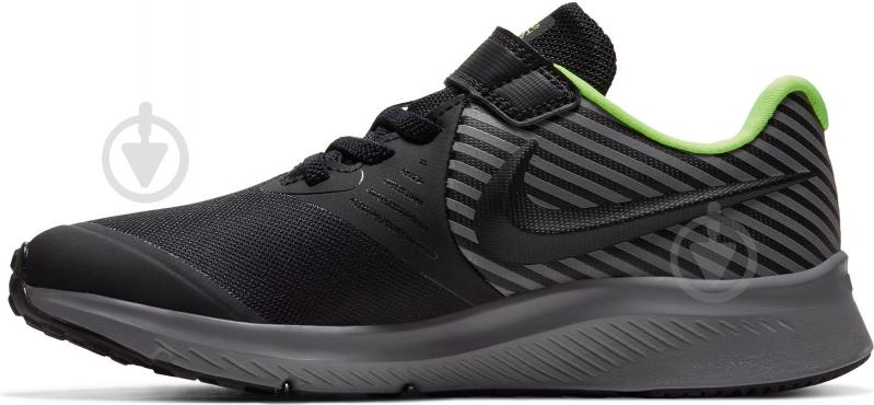 Кроссовки демисезонные Nike STAR RUNNER 2 HZ PSV CK1192-001 р.28 черные - фото 4