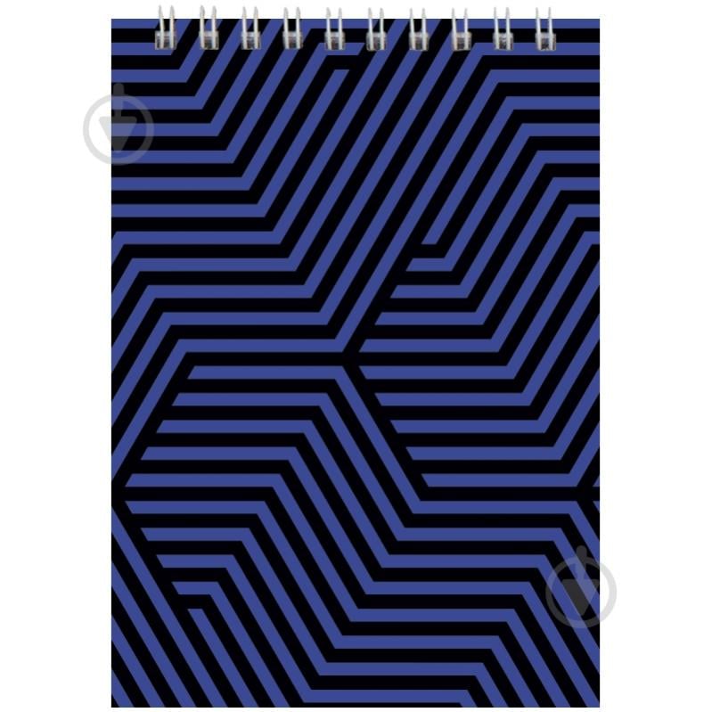 Блокнот Axent А6 48 лист. клетка синий D8011-06 - фото 1