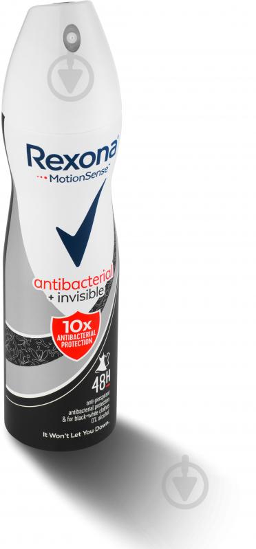 Антиперспирант для женщин Rexona Antibacterial невидимий захист 150 мл - фото 4