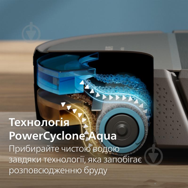 Робот-пылесос моющий Philips XU9100/10 - фото 5 Робот-пылесос моющий Philips XU9100/10 - фото 5