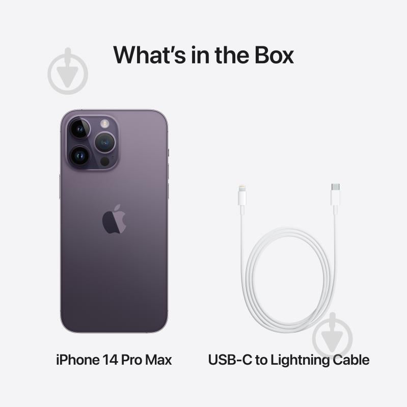 Смартфон Apple iPhone 14 Pro Max 128GB Deep Purple (REF B) (2BMQ9T3) - фото 10 Смартфон Apple iPhone 14 Pro Max 128GB Deep Purple (REF B) (2BMQ9T3) - фото 10