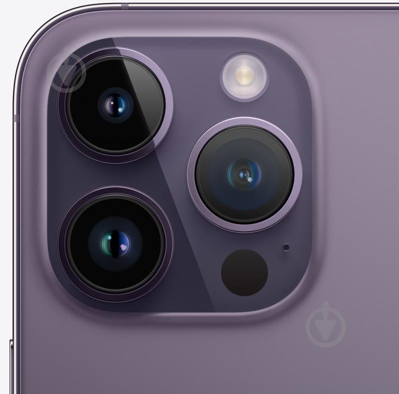 Смартфон Apple iPhone 14 Pro Max 128GB Deep Purple (REF B) (2BMQ9T3) - фото 4 Смартфон Apple iPhone 14 Pro Max 128GB Deep Purple (REF B) (2BMQ9T3) - фото 4