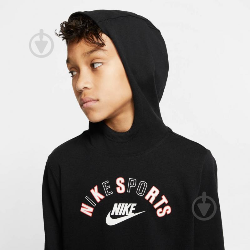 Джемпер Nike B NSW RTL GOOD JSY HD CK1336-010 черный - фото 6 Джемпер Nike B NSW RTL GOOD JSY HD CK1336-010 черный - фото 6