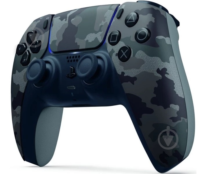 Геймпад беспроводной Sony DualSense (PS5) grey camo - фото 2