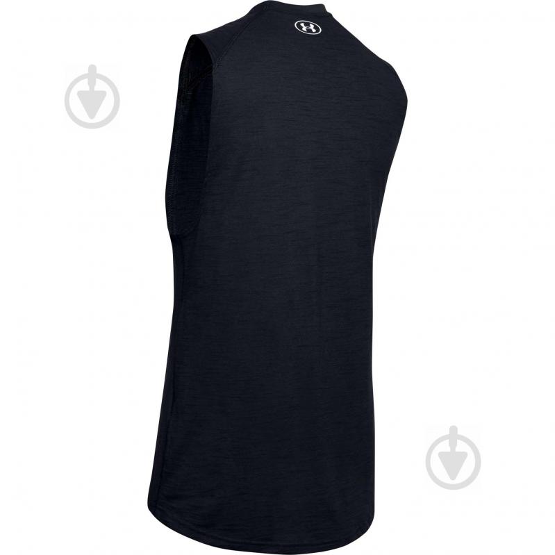 Майка Under Armour Charged Cotton Tank 1351556-001 р.XL черный - фото 2