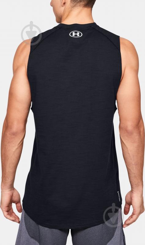 Майка Under Armour Charged Cotton Tank 1351556-001 р.XL черный - фото 4