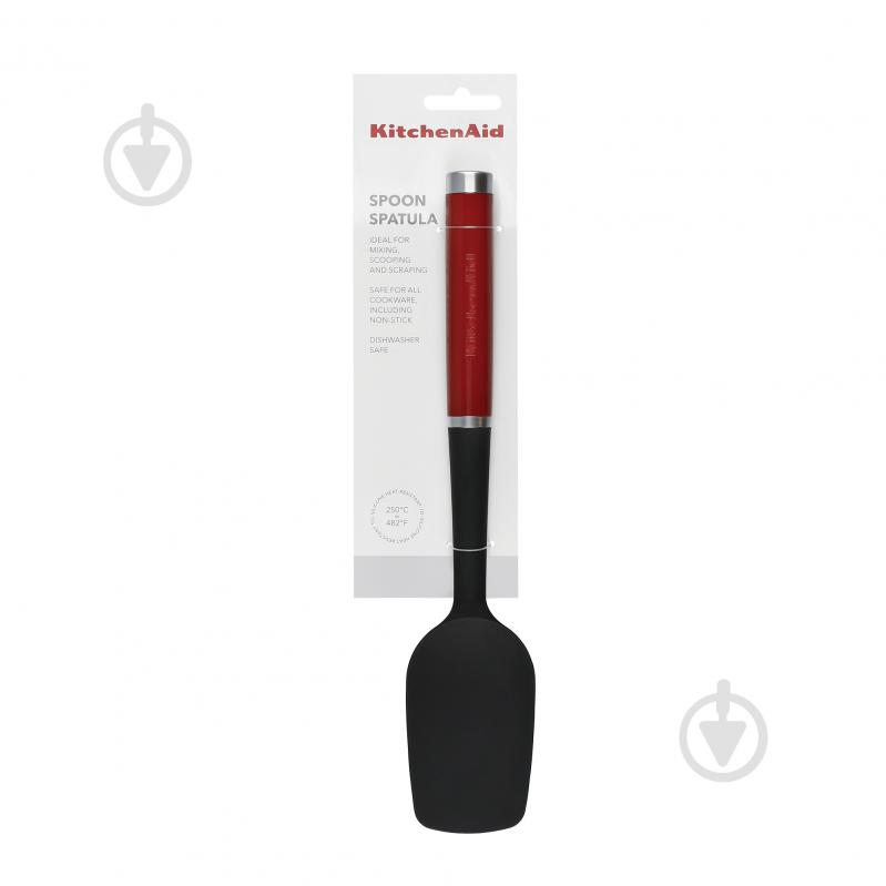 Лопатка для тіста KitchenAid Coreline, 29,9 см, червоний (KAG030OHERE) - фото 4