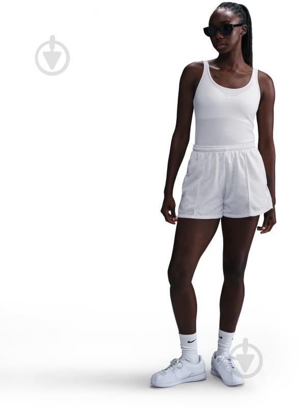 Шорты Nike W NSW NK CHLL FT MR 4IN SHORT HF6940-051 р. XS белый - фото 2 Шорты Nike W NSW NK CHLL FT MR 4IN SHORT HF6940-051 р. XS белый - фото 2