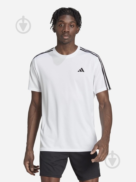 Футболка Adidas Train Essential IB8151 р.XL белый - фото 2