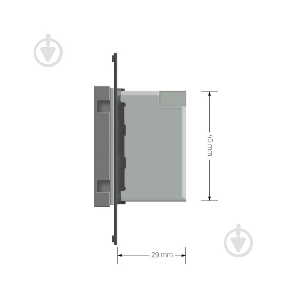 Механизм сенсорного терморегулятора Livolo C7-01TM2-15 - фото 6 Механизм сенсорного терморегулятора Livolo C7-01TM2-15 - фото 6