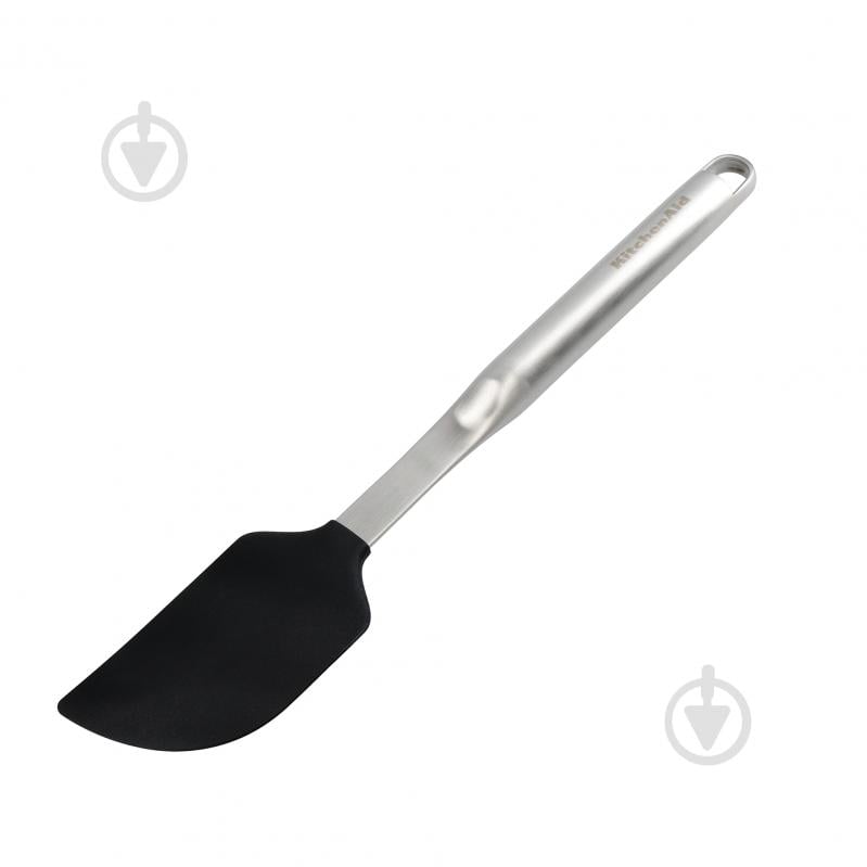 Лопатка для тіста KitchenAid Premium, 31,4 см, чорний (KMG031OHOB) - фото 1