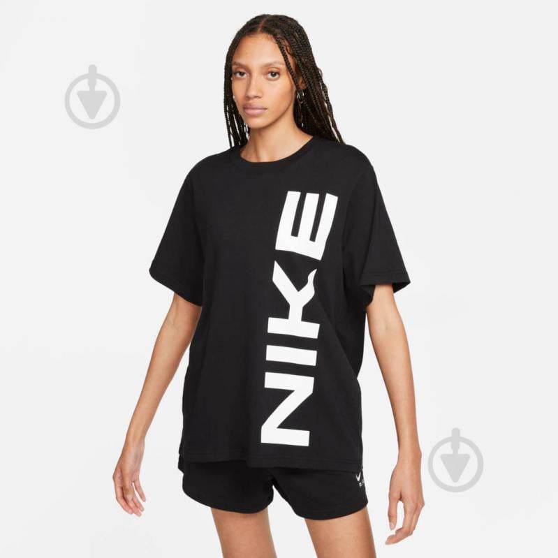 Футболка Nike W NSW TEE NIKE AIR FD2563-010 р.S черный - фото 1