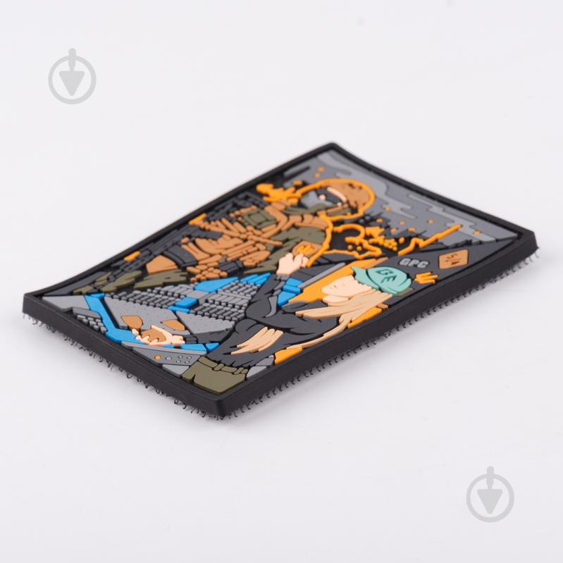 Патчи Brand Element ПВХ (шеврон) "Lifestyle", 8*5,8см - фото 2 Патчи Brand Element ПВХ (шеврон) "Lifestyle", 8*5,8см - фото 2