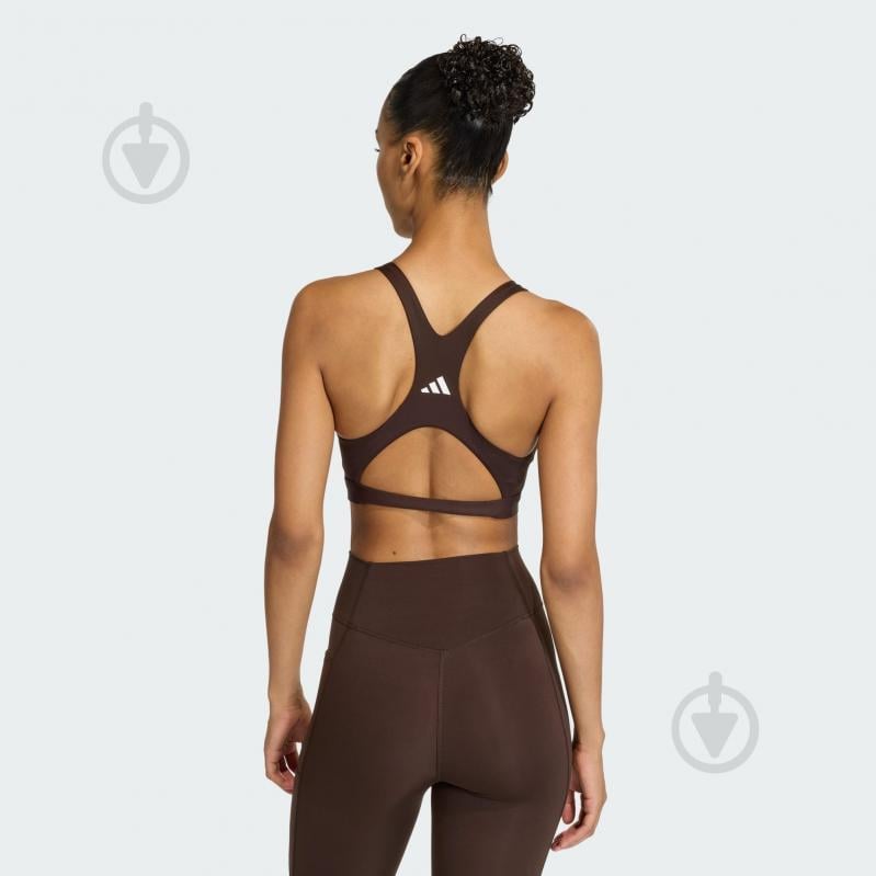 Бра Adidas Essentials Workout High Support KA4777 р.XL-A/B коричневый - фото 5