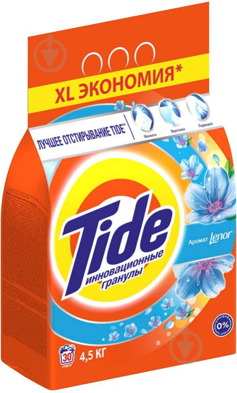 Стиральный порошок для машинной стирки Tide Lenor touch of scent 4,5 кг - фото 2