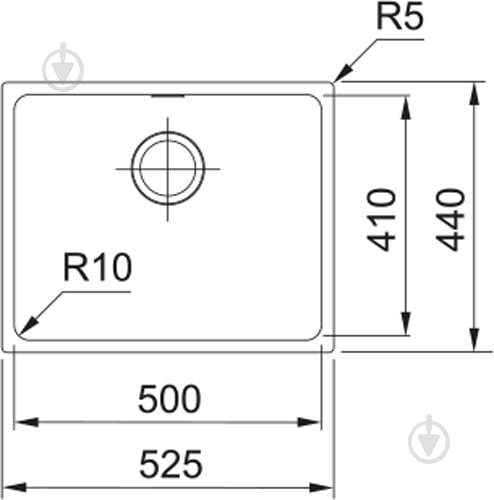 Мойка для кухни Franke Sirius SID 110-50 (125.0395.608) белый - фото 2