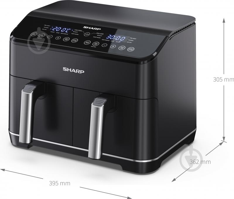 ВИТРИНА! Мультипечь Sharp AF-GD82AE-B - фото 5