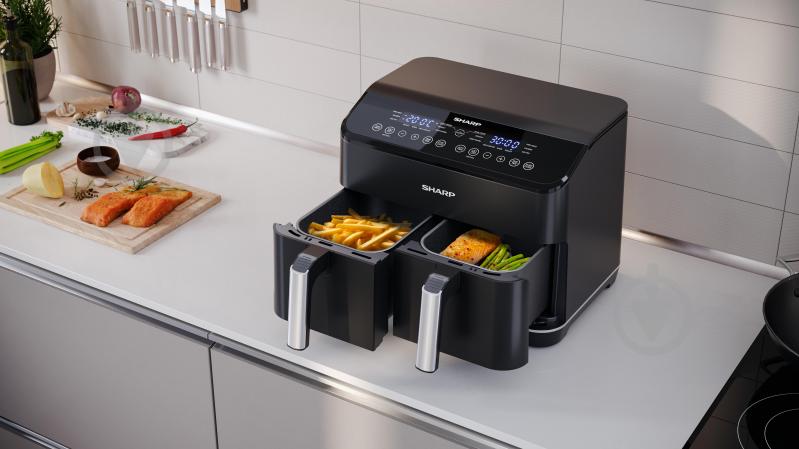 ВИТРИНА! Мультипечь Sharp AF-GD82AE-B - фото 6