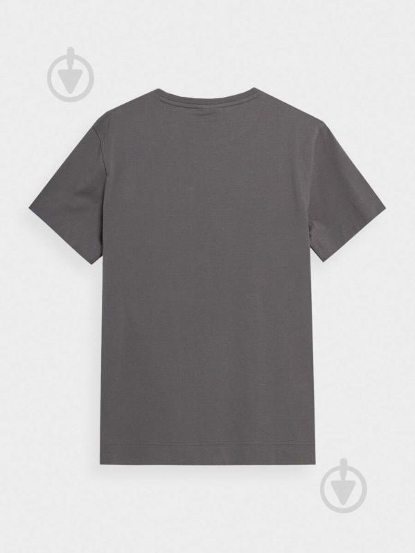 Футболка Outhorn HOL22-TSM604-23S р.S темно-сірий - фото 2 Футболка Outhorn HOL22-TSM604-23S р.S темно-сірий - фото 2