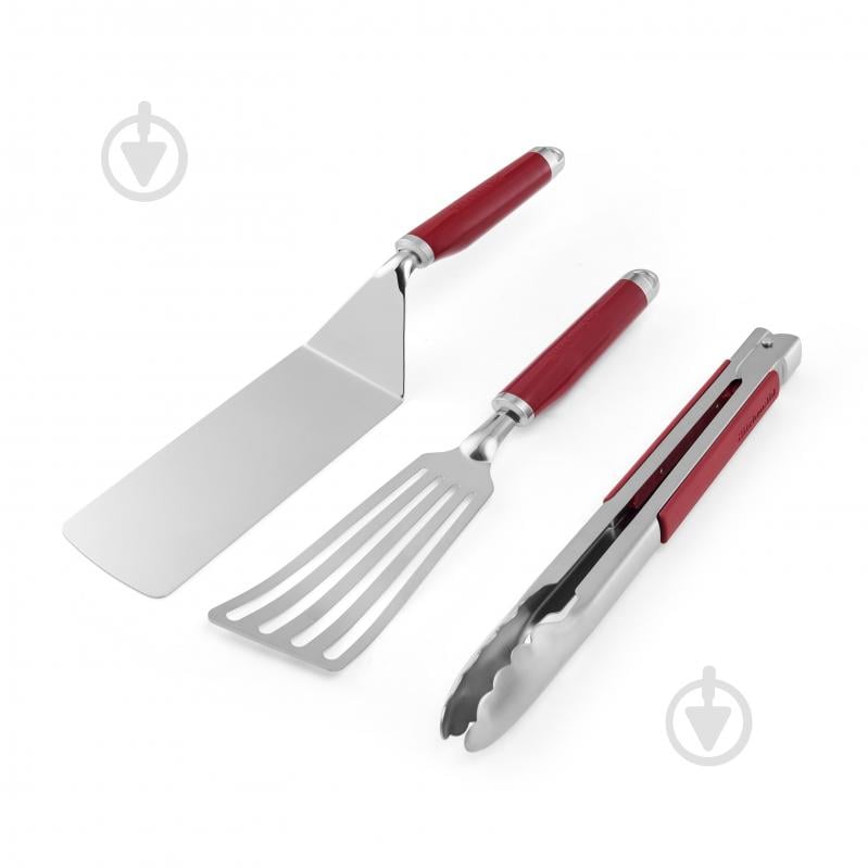 Набір для барбекю KitchenAid Coreline, 3 предмета, червоний (KAG930OHERE) - фото 1