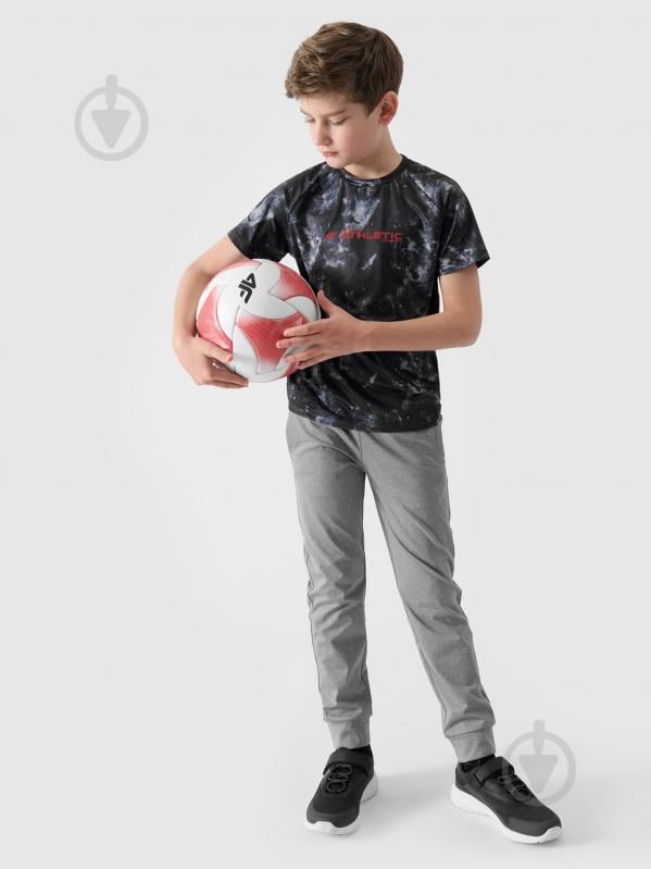 Брюки 4F TROUSERS FNK M0877 4FJWSS25TFTRM0877-27M р. 146-152 серый - фото 2